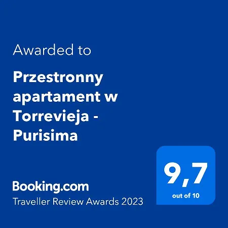 Przestronny Apartament W - Purisima Apartment Torrevieja